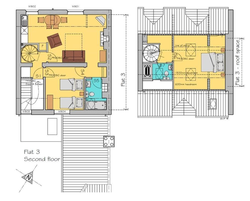 Honeycomb House Apartments Хънстантън Екстериор снимка